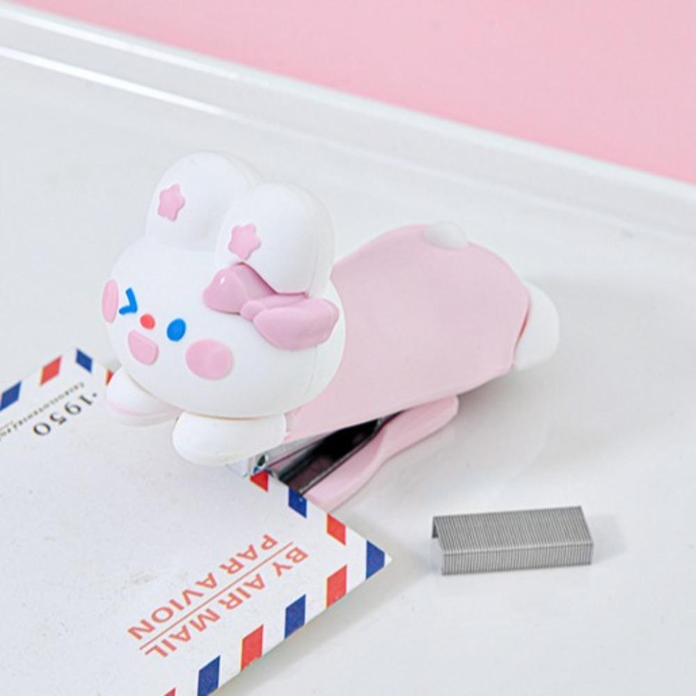 Rabbit Student Stapler Cute Stapling Machine ≤20pcs Cartoon Rabbit Stapler Stationery rabbit
Rabbit Student Stapler Cute Stapling Machine ≤20pcs Cartoon Rabbit Stapler Stationery rabbit