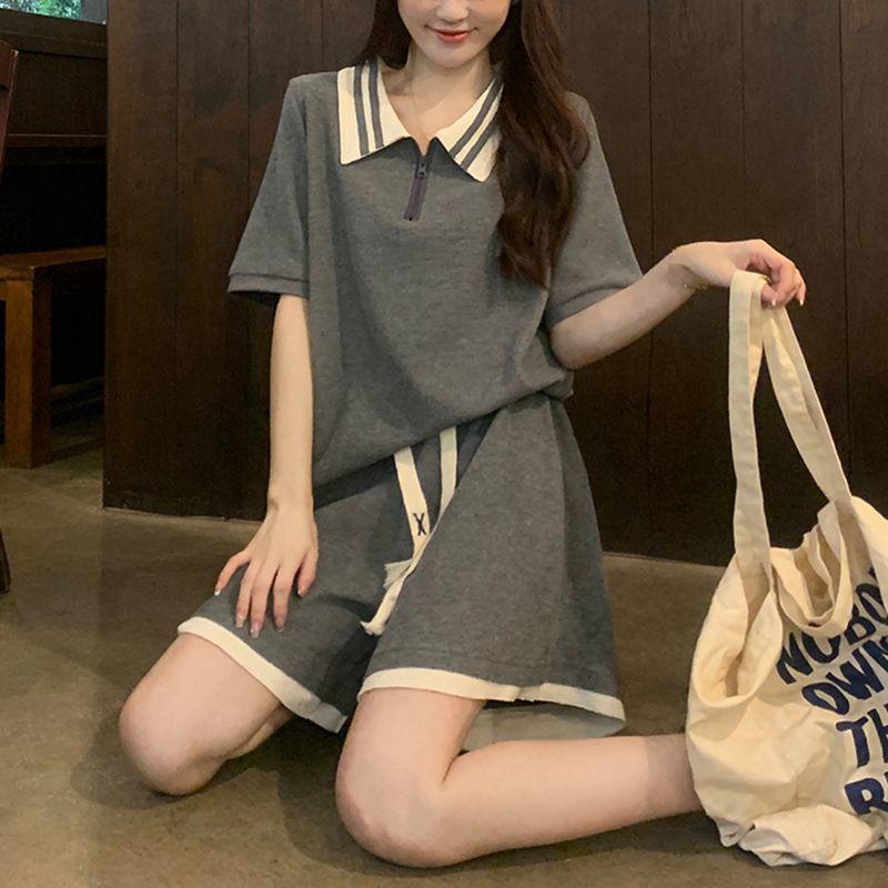Plus Size Women s 300 Jin Polo Collar Short Sleeve Shorts Two-Piece Set - Casual Fashion Trend. 4XL for 250-300 Jin
Plus Size Women s 300 Jin Polo Collar Short Sleeve Shorts Two-Piece Set - Casual Fashion Trend. 4XL for 250-300 Jin