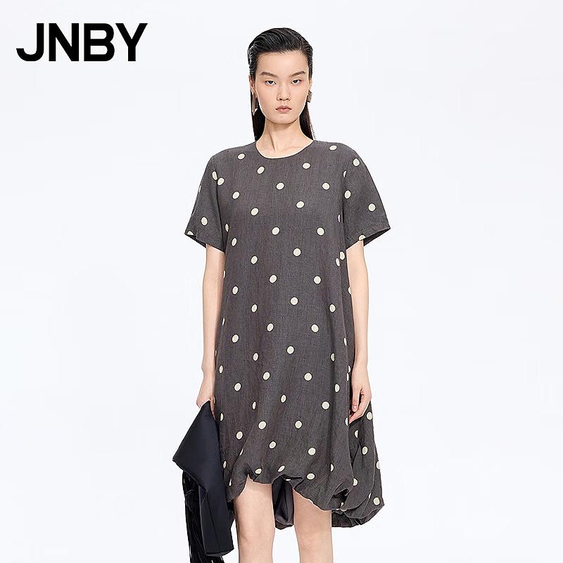 JNBY Asymmetric O-Shape 100% Linen Short Sleeve Dress L
JNBY Asymmetric O-Shape 100% Linen Short Sleeve Dress L