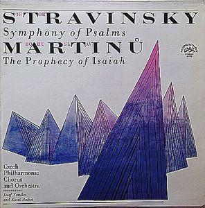 LP Record IGOR STRAVINSKY, BOHUSLAV MARTINŮ - Symphony Of Psalms / The Prophecy O SUAST50778 Supraphon 1967 Czechoslov Classical Used
LP Record IGOR STRAVINSKY, BOHUSLAV MARTINŮ - Symphony Of Psalms / The Prophecy O SUAST50778 Supraphon 1967 Czechoslov Classical Used