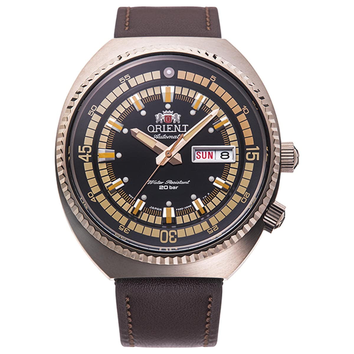 Orient Годинник ORIENT Automatic Neo Classic Sports Mechanical Made in Japan Automatic Domestic Manufacturer Warranty RN-AA0E06B Men s Brown
Orient Годинник ORIENT Automatic Neo Classic Sports Mechanical Made in Japan Automatic Domestic Manufacturer Warranty RN-AA0E06B Men s Brown