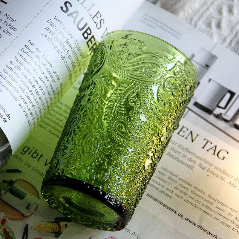 Бокал для вина из прессованного и утолщенного зеленого материала, в богемном стиле, креативный бокал для красного вина 301-400ml
Бокал для вина из прессованного и утолщенного зеленого материала, в богемном стиле, креативный бокал для красного вина 301-400ml