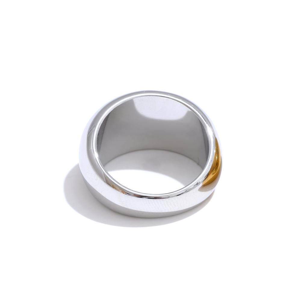 Yhpup 6789# High Quality Textured Minimalist Stainless Steel Glossy Smooth Metal Chunky Ring PVD Plated Classic Jewelry Gift 9
Yhpup 6789# High Quality Textured Minimalist Stainless Steel Glossy Smooth Metal Chunky Ring PVD Plated Classic Jewelry Gift 9