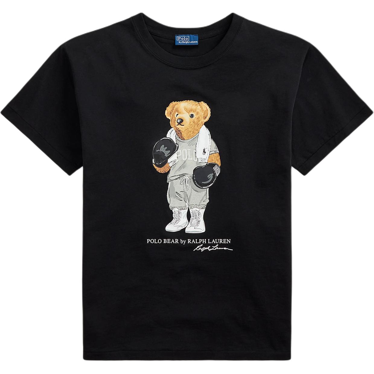 Polo Ralph Lauren Хлопковая однотонная трикотажная футболка с круглым вырезом и короткими рукавами с медведем Женские топы Черный 211971709-001 M
Polo Ralph Lauren Хлопковая однотонная трикотажная футболка с круглым вырезом и короткими рукавами с медведем Женские топы Черный 211971709-001 M