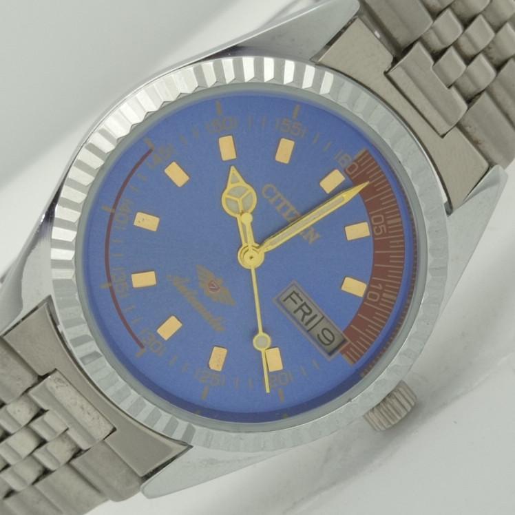 REFURBISHED CITIZEN AUTOMATIC 8200 JAPAN MENS BLUE DIAL WATCH 009-a413247-2 Sku009-a413247
REFURBISHED CITIZEN AUTOMATIC 8200 JAPAN MENS BLUE DIAL WATCH 009-a413247-2 Sku009-a413247