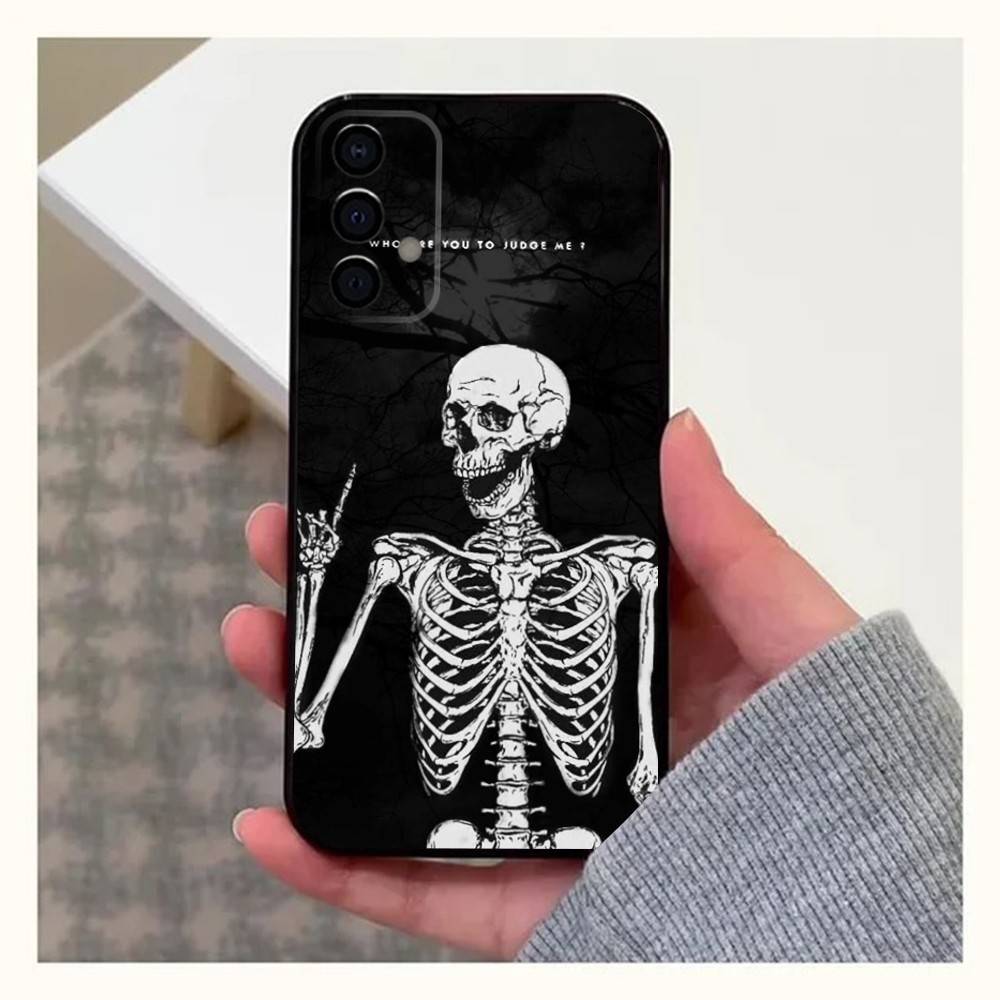 Funny Skeleton Skull Phone Case For Samsung Galaxy A20,A21s,A22,A31,A32,A52,A53,A72,73,A80,A91 Soft Black Cover Samsung a135g
Funny Skeleton Skull Phone Case For Samsung Galaxy A20,A21s,A22,A31,A32,A52,A53,A72,73,A80,A91 Soft Black Cover Samsung a135g