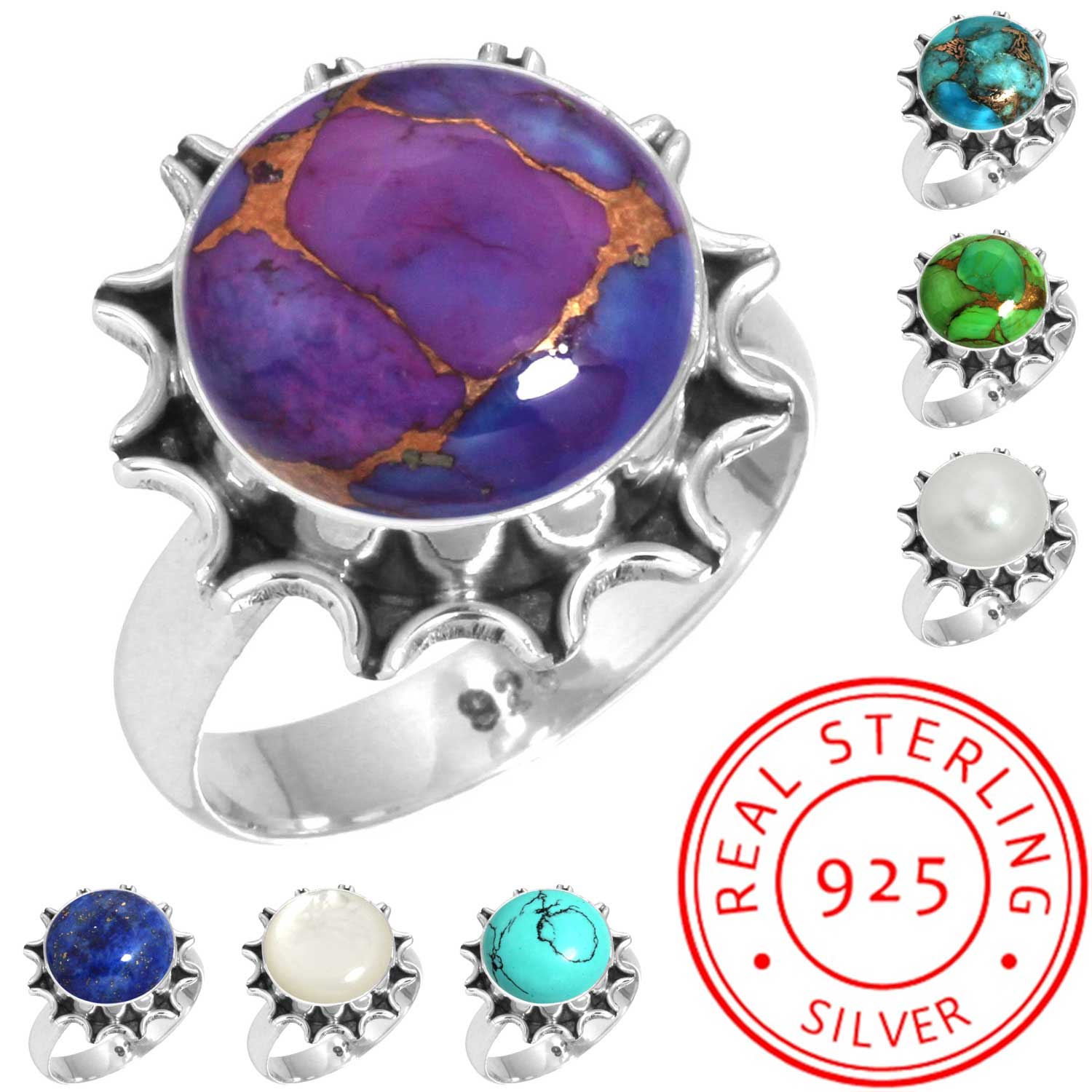 925 Sterling Silver Ring Women Gemstone Handmade Jewelry Friendship Day Gift Blue Green Purple Copper Turquoise Freshwater Pearl Lapis MOP Statement 13 мать жемчужного
925 Sterling Silver Ring Women Gemstone Handmade Jewelry Friendship Day Gift Blue Green Purple Copper Turquoise Freshwater Pearl Lapis MOP Statement 13 мать жемчужного