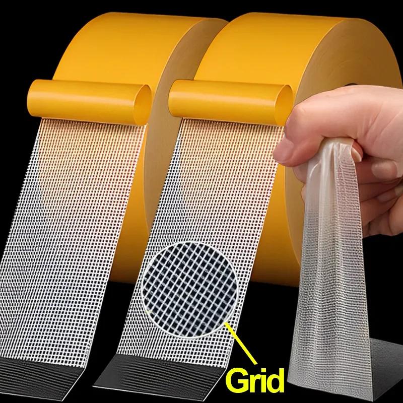 5CM*5M Double Sided Tape High Viscosity Grid Fiber Transparent Double Sided Tape Sticky Adhesive Fiber Mesh Tape 1Pc
5CM*5M Double Sided Tape High Viscosity Grid Fiber Transparent Double Sided Tape Sticky Adhesive Fiber Mesh Tape 1Pc