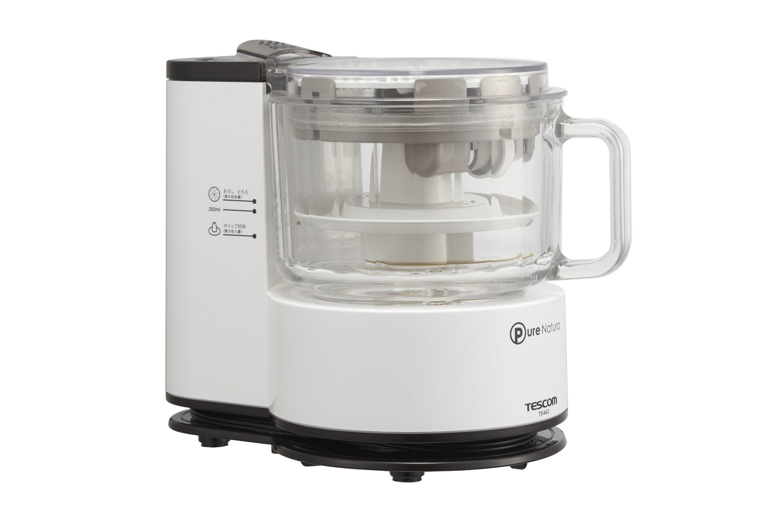 Кухонний комбайн TESCOM PureNatura White TK440-W білий 
Кухонний комбайн TESCOM PureNatura White TK440-W білий