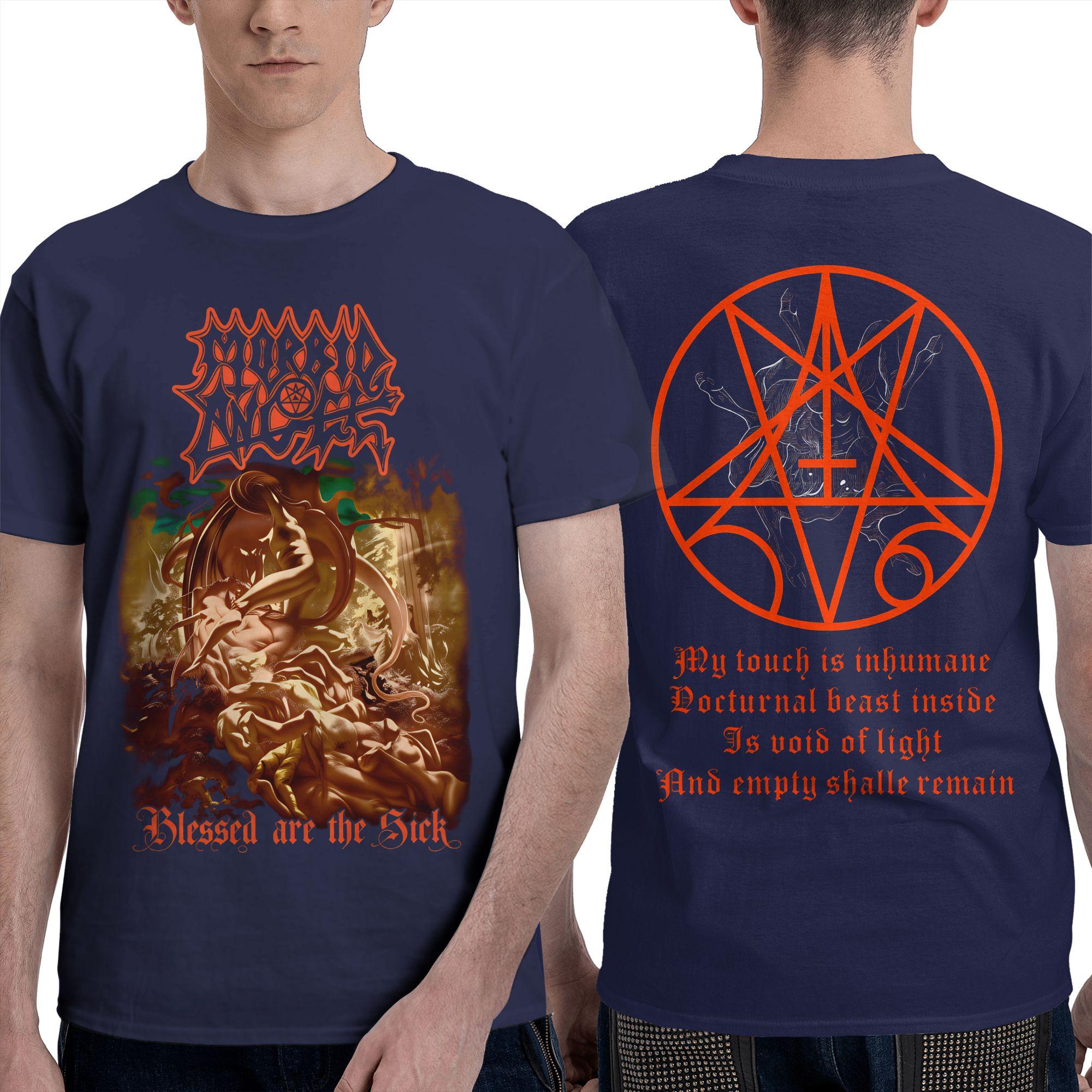 Morbid Angel Blessed Are the Sick 1991 TShirt Hipster TShirts Short Sleeves Classic Tshirt Cotton O Neck Plus Size Top Tees 4XL
Morbid Angel Blessed Are the Sick 1991 TShirt Hipster TShirts Short Sleeves Classic Tshirt Cotton O Neck Plus Size Top Tees 4XL