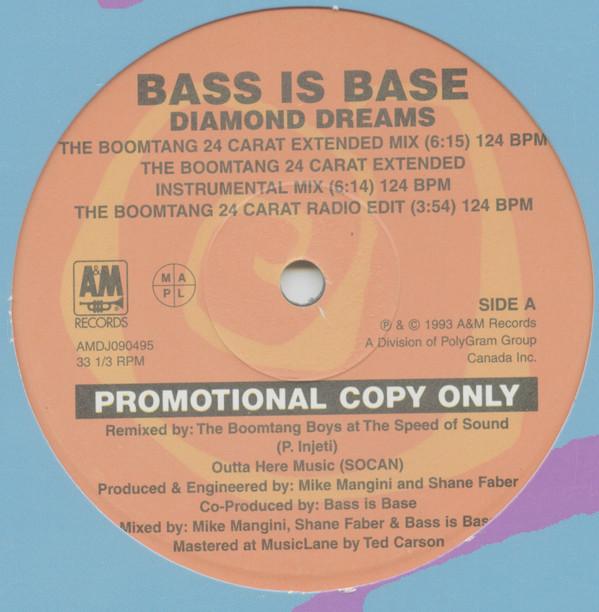 12-дюймовая пластинка BASS IS BASE - Diamond Dreams AMDJ090495 A&M Records 1995 Канада Соул/Фанк Б/У
12-дюймовая пластинка BASS IS BASE - Diamond Dreams AMDJ090495 A&M Records 1995 Канада Соул/Фанк Б/У