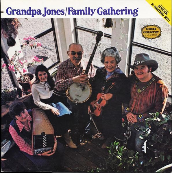 LP Record GRANDPA JONES Family Gathering CMH9026 CMH Records 1981 US CountryFolk Used
LP Record GRANDPA JONES Family Gathering CMH9026 CMH Records 1981 US CountryFolk Used