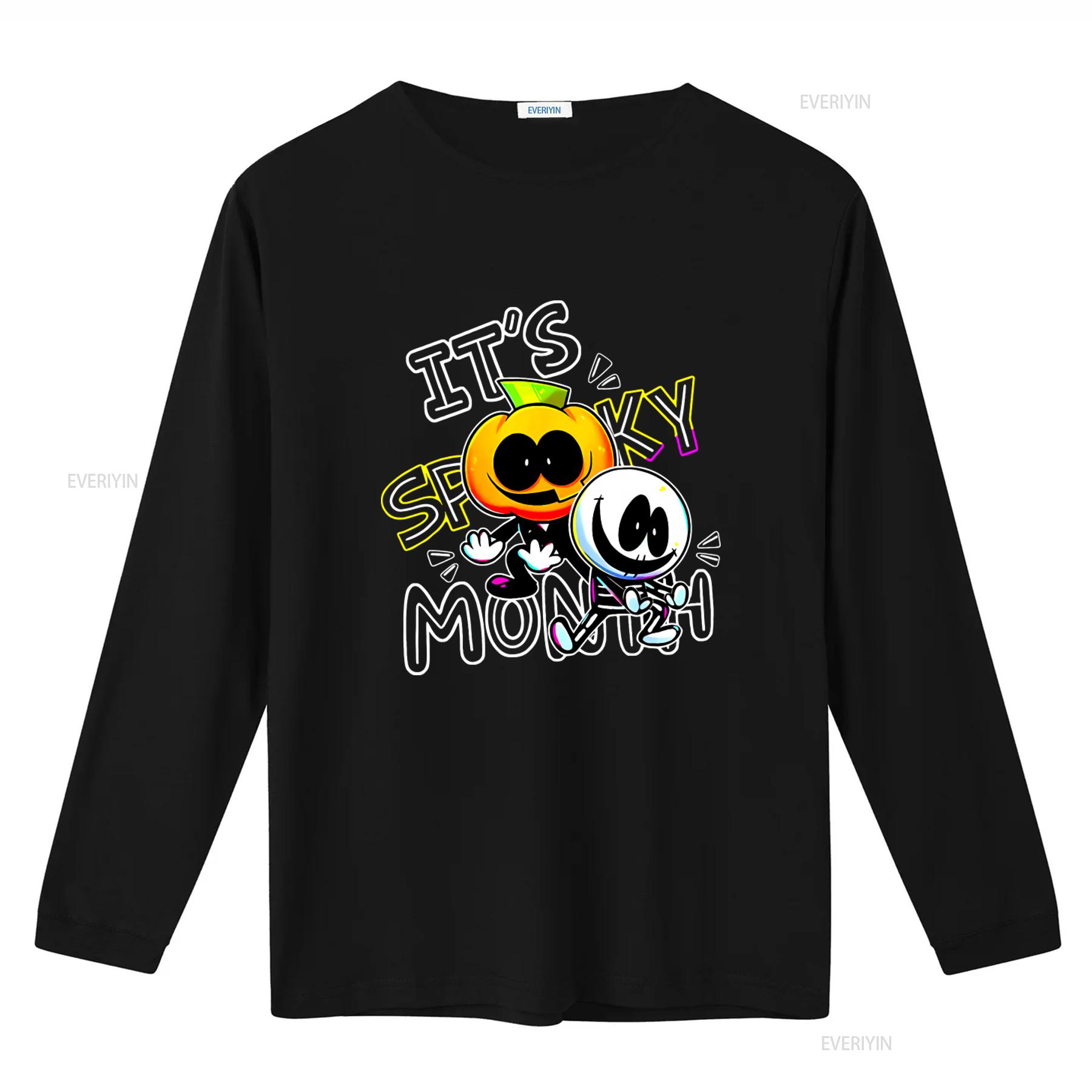 ItS Spooky Month Funny Cartoon Print T Shirt for Casual vintage Washed Slightly Unisex streetwear graphic S
ItS Spooky Month Funny Cartoon Print T Shirt for Casual vintage Washed Slightly Unisex streetwear graphic S