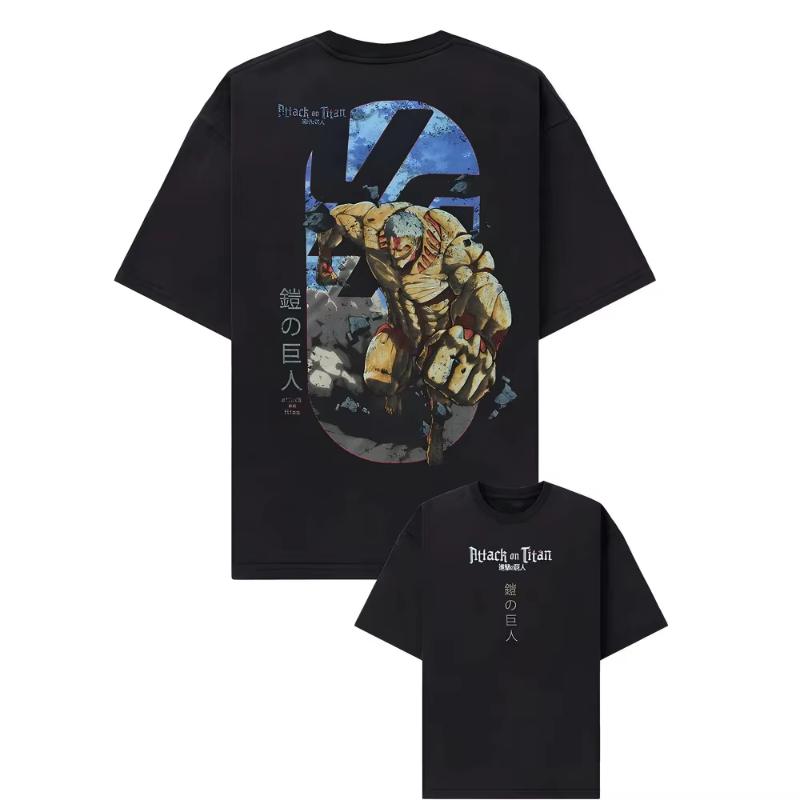 Attack on Titan Mens Womens Tshirt Armored Titan Reiner Braun Anime Tee Summer Spring Boy Short Sleeves Parentchild Outfits 4XL
Attack on Titan Mens Womens Tshirt Armored Titan Reiner Braun Anime Tee Summer Spring Boy Short Sleeves Parentchild Outfits 4XL
