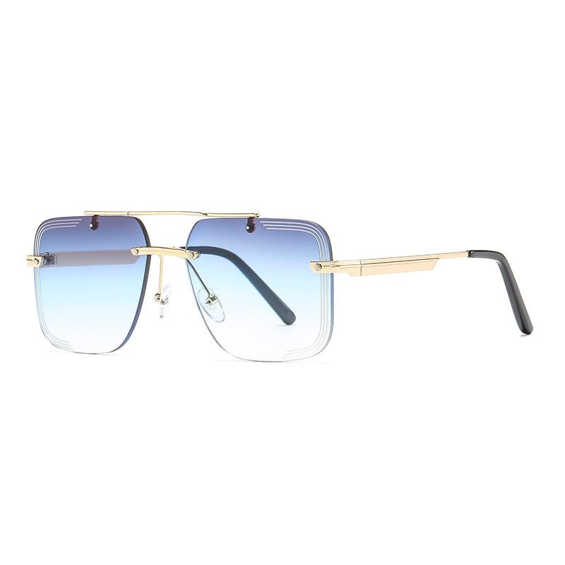 Metal Double Beam Sunglasses For Men And Women With Uv400 Protection For Outdoor Activities And Driving Gold Blue
Metal Double Beam Sunglasses For Men And Women With Uv400 Protection For Outdoor Activities And Driving Gold Blue