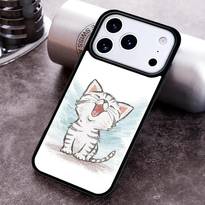Cute Cartoon Cat Phone Case For iPhone 17 16 15 14 13 12 11 Pro Max Plus 17Air Soft Silicone Cover iPhone 16e
Cute Cartoon Cat Phone Case For iPhone 17 16 15 14 13 12 11 Pro Max Plus 17Air Soft Silicone Cover iPhone 16e