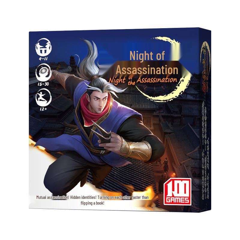 **Ninja Deception: Role Deduction & Trash-Talking Card Game for 4-11 Players** Standard Edition
**Ninja Deception: Role Deduction & Trash-Talking Card Game for 4-11 Players** Standard Edition
