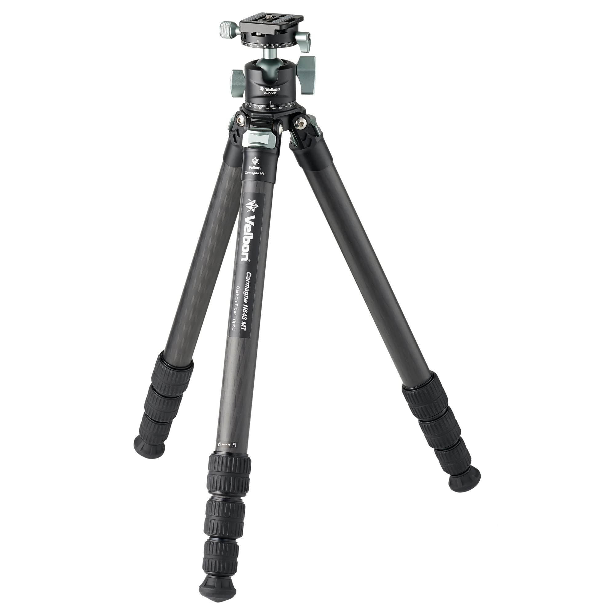 Velbon Medium Carbon 4 Carmagne N643 MT Leg Compatible Ball Head Carbon Black Tripod, Sections, AZ, Diameter Approx. 29mm, Elevator-less, Arca-Swiss чорний
Velbon Medium Carbon 4 Carmagne N643 MT Leg Compatible Ball Head Carbon Black Tripod, Sections, AZ, Diameter Approx. 29mm, Elevator-less, Arca-Swiss чорний