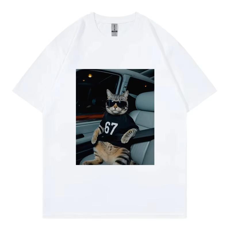 67 Cool Cat Funny Meme Graphic T ShirtsWomen Clothing Fashion Oversized T-shirt Summer Casual Short Sleeve T-shirts Tops 4XL
67 Cool Cat Funny Meme Graphic T ShirtsWomen Clothing Fashion Oversized T-shirt Summer Casual Short Sleeve T-shirts Tops 4XL