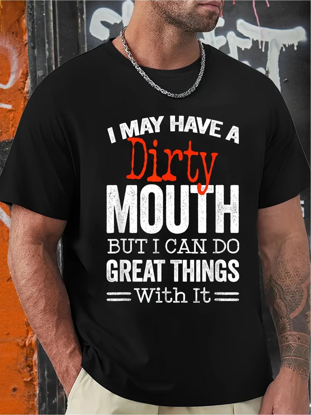 Men s & Unisex Funny I Might Have a Dirty Mouth Slogan T shirt - Bold Red & Wh S
Men s & Unisex Funny I Might Have a Dirty Mouth Slogan T shirt - Bold Red & Wh S