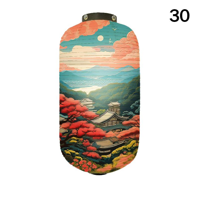 Japanese Style Village Scenery Theme Lantern Temple House Mount Fuji Landscape Lantern Homestay Restaurant Decor Outdoor Lantern 20x35cm
Japanese Style Village Scenery Theme Lantern Temple House Mount Fuji Landscape Lantern Homestay Restaurant Decor Outdoor Lantern 20x35cm
