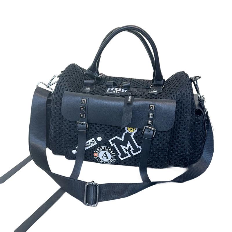 Fashion Women s Bags New Mesh with Genuine Leather Handbags Versatile Shoulder Messenger Bags Casual Large-capacity Bags
Fashion Women s Bags New Mesh with Genuine Leather Handbags Versatile Shoulder Messenger Bags Casual Large-capacity Bags
