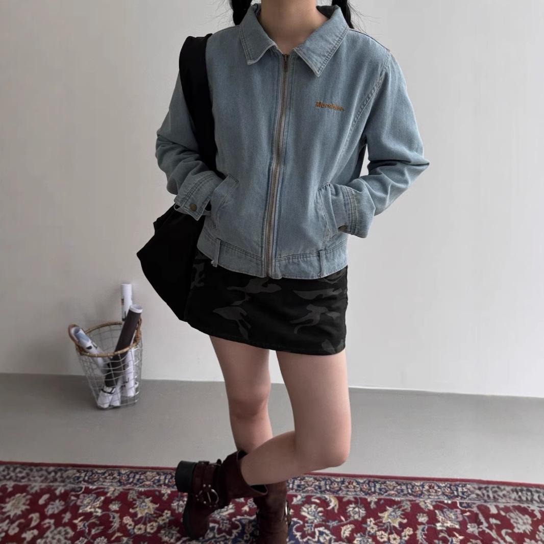 Unisex Retro Distressed Denim Jacket - Straight Shoulder, Short Zipper, Loose Fit Streetwear 3XL чорний
Unisex Retro Distressed Denim Jacket - Straight Shoulder, Short Zipper, Loose Fit Streetwear 3XL чорний