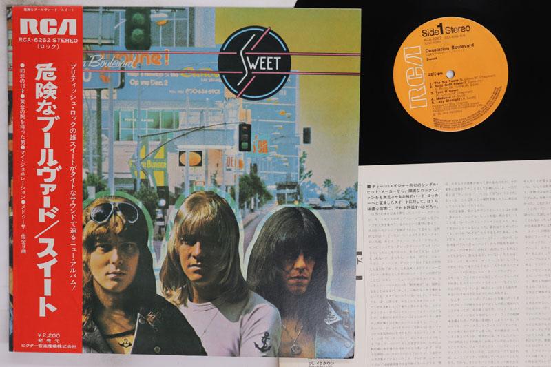 LP Record SWEET Desolation Boulevard RCA6262 RCA 1975 Japan Obi Rock Used
LP Record SWEET Desolation Boulevard RCA6262 RCA 1975 Japan Obi Rock Used