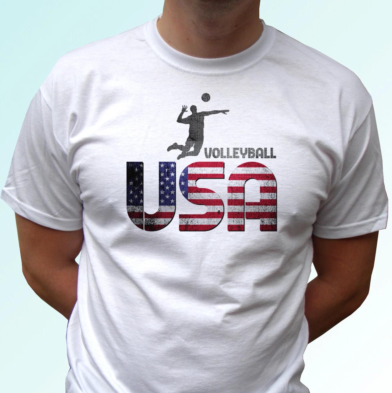 USA volleyball kids boys T-Shirt flag art top sport gift tee s s kids sizes 130
USA volleyball kids boys T-Shirt flag art top sport gift tee s s kids sizes 130