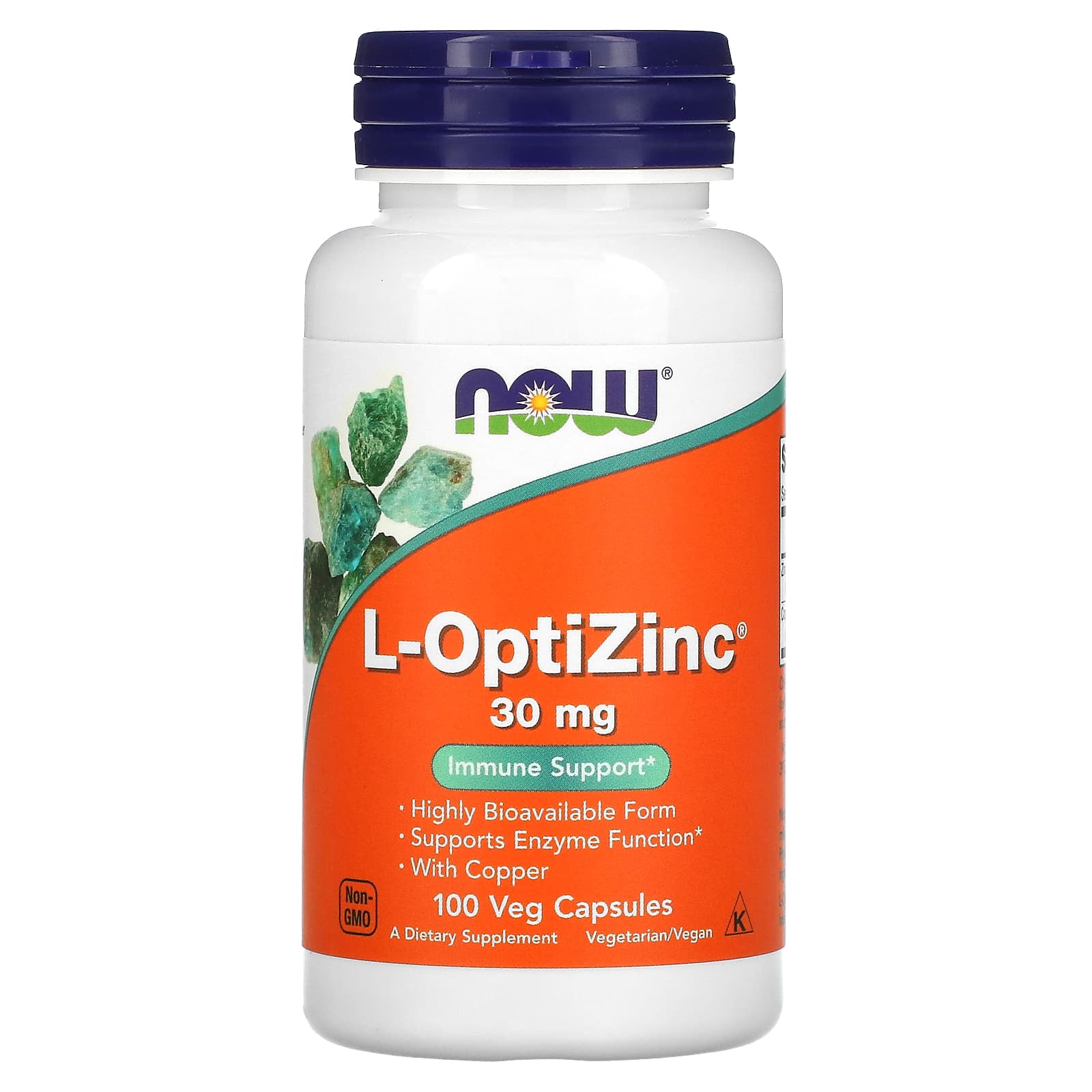 L-Optizinc, 30 Mg, 100 Veggie Caps
L-Optizinc, 30 Mg, 100 Veggie Caps