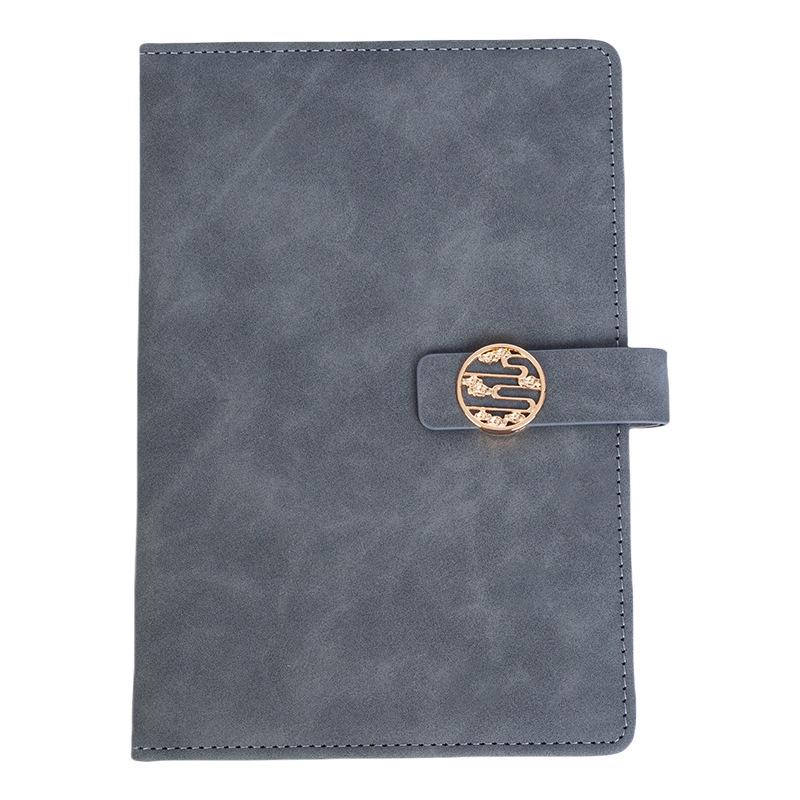 A5 Multi-Color Business Notebook Set with Soft Leather Cloud Buckle сірий колір
A5 Multi-Color Business Notebook Set with Soft Leather Cloud Buckle сірий колір
