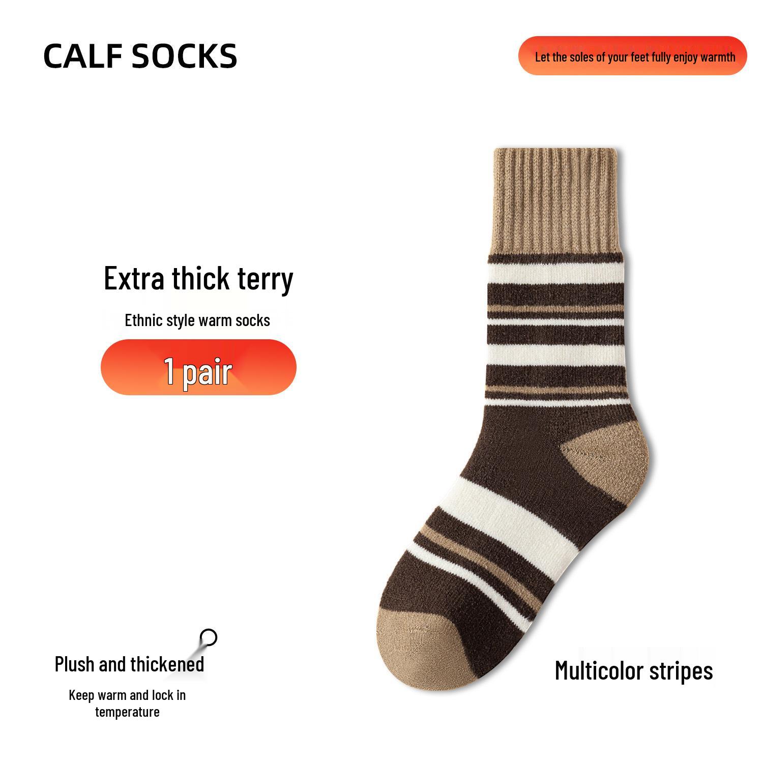 Women s Color Block Mid-Calf Wool Socks - Thick, Fleece-Lined, Cold-Resistant Winter Warmth One Size
Women s Color Block Mid-Calf Wool Socks - Thick, Fleece-Lined, Cold-Resistant Winter Warmth One Size