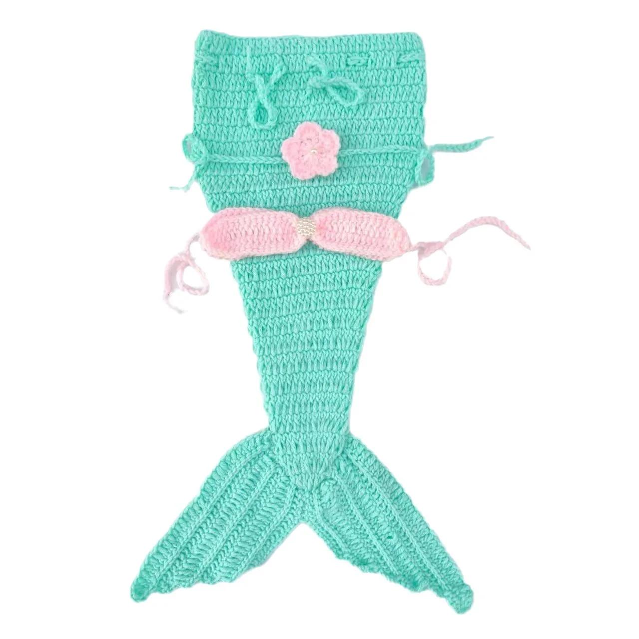 Light Blue Knitted Mermaid 3pc Set Headwear Fish Tail Top Newborn Garment Infant Studio Portrait Shooting Basic Photography Wear One Size
Light Blue Knitted Mermaid 3pc Set Headwear Fish Tail Top Newborn Garment Infant Studio Portrait Shooting Basic Photography Wear One Size