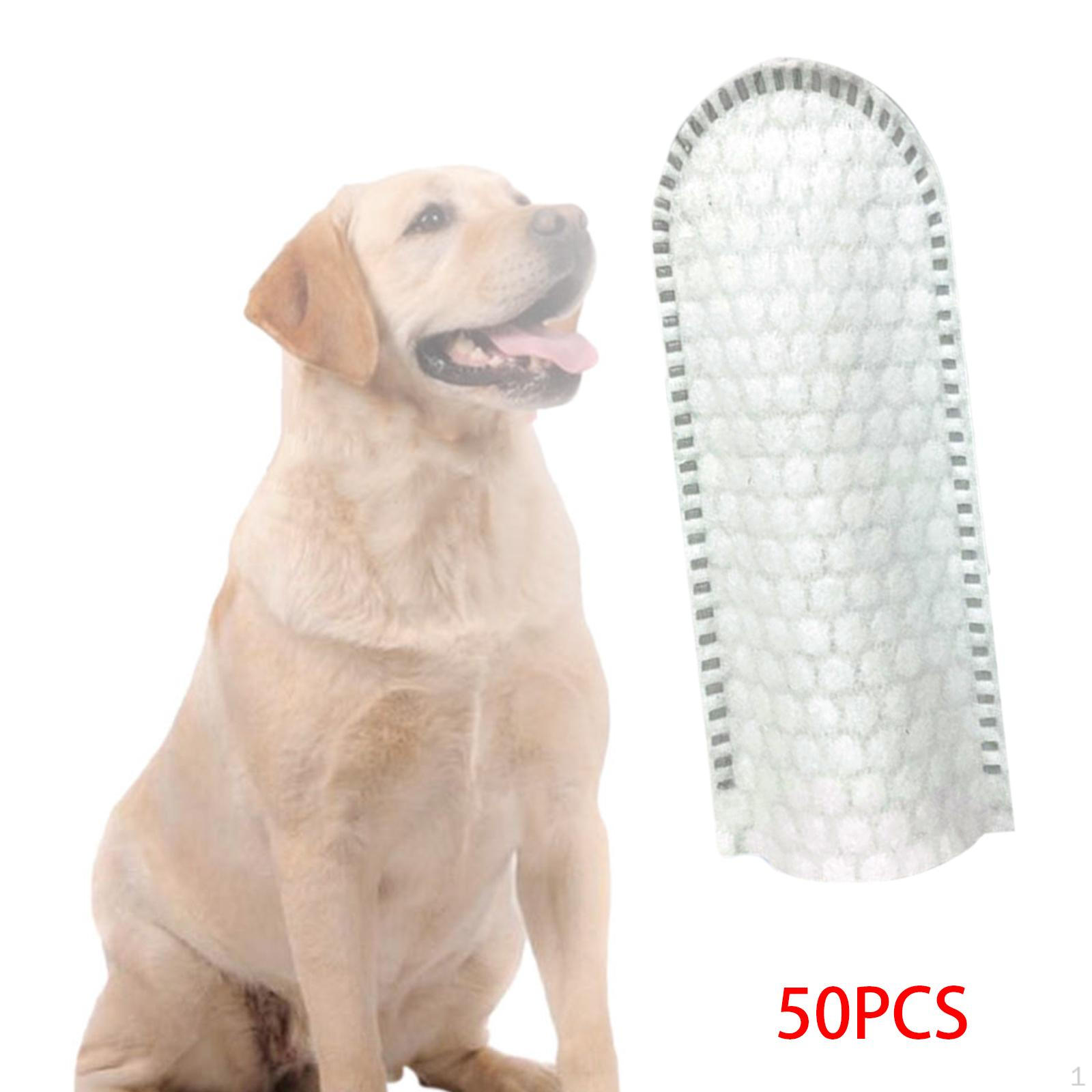 50Pcs Dog Teeth Finger Wipe Wet Cat Pads Grooming Remover
50Pcs Dog Teeth Finger Wipe Wet Cat Pads Grooming Remover