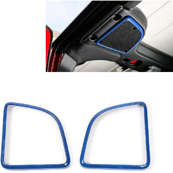 Car Roof Speaker Cover Frame Trim Interior Decoration Accessories for Jeep Wrangler JK JKU 2015-2018 (Blue) синий
Car Roof Speaker Cover Frame Trim Interior Decoration Accessories for Jeep Wrangler JK JKU 2015-2018 (Blue) синий