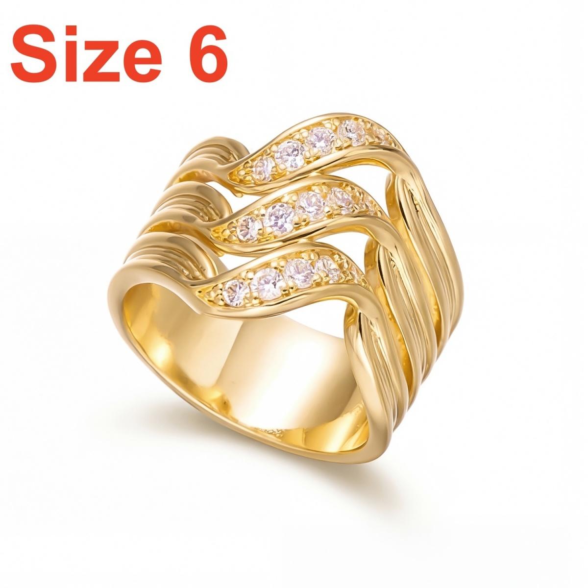 Delicate Inlaid Zircon Multi Layer Hollow Wavy Stripe Finger Rings For Women Men Punk Creative Geometric Wide Ring Party Jewelry
Delicate Inlaid Zircon Multi Layer Hollow Wavy Stripe Finger Rings For Women Men Punk Creative Geometric Wide Ring Party Jewelry