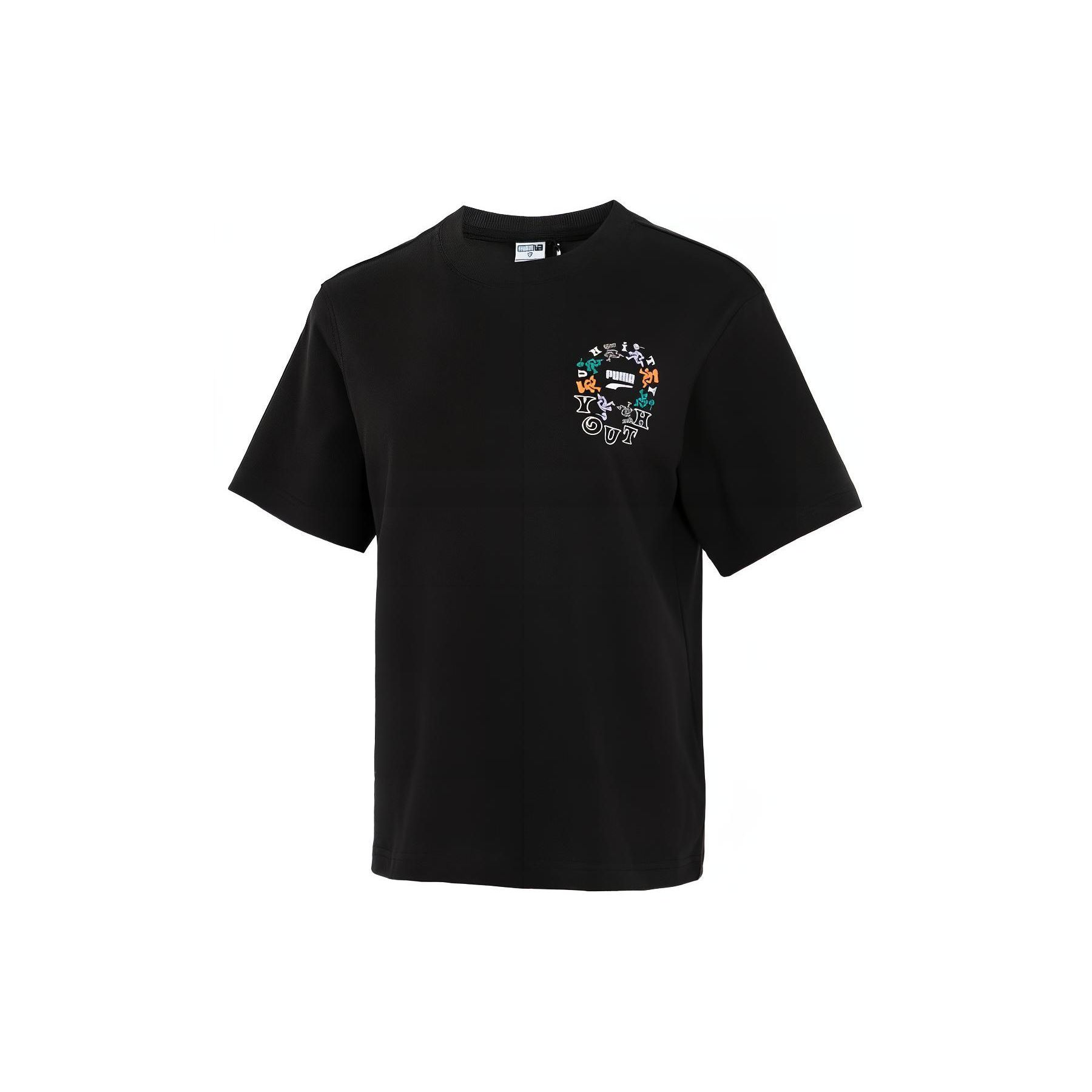 Puma Пуловер с круглым вырезом с принтом, женские топы, черный 626119-51 M
Puma Пуловер с круглым вырезом с принтом, женские топы, черный 626119-51 M