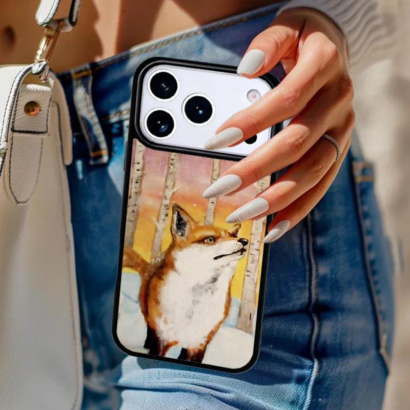 Fox Animal Pattern Phone Case For iPhone 17 Air 14 15 13 12 Max Cover For Apple 14 15 16 16e 11 Pro Max Plus Coque iPhone 14plus
Fox Animal Pattern Phone Case For iPhone 17 Air 14 15 13 12 Max Cover For Apple 14 15 16 16e 11 Pro Max Plus Coque iPhone 14plus