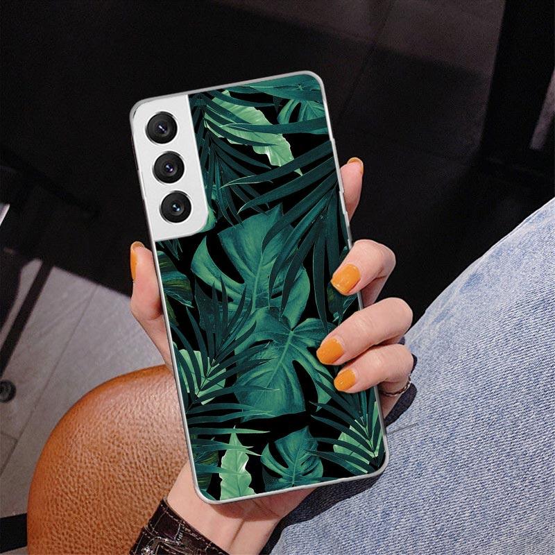 Summer Tropical Plants Green Leaf Phnoe Case for Samsung Galaxy S26 S25 Edge S23 S24 Ultra S22 Plus S21 S20 FE Unique Cover Soft Samsung S21 Ultra
Summer Tropical Plants Green Leaf Phnoe Case for Samsung Galaxy S26 S25 Edge S23 S24 Ultra S22 Plus S21 S20 FE Unique Cover Soft Samsung S21 Ultra