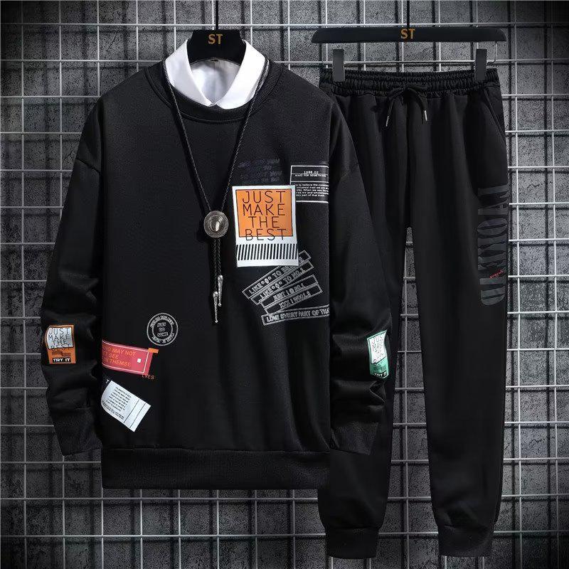 Мужская модная толстовка в корейском стиле осень 2024 года, комплект из двух предметов - большой размер, модный топ с круглым вырезом 4XL
Мужская модная толстовка в корейском стиле осень 2024 года, комплект из двух предметов - большой размер, модный топ с круглым вырезом 4XL
