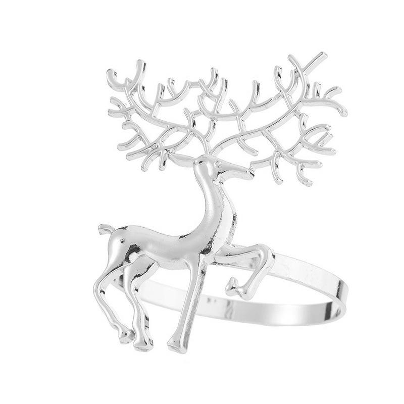 Christmas Snowflake Deer Napkin Ring - Festive Western Table Decor
Christmas Snowflake Deer Napkin Ring - Festive Western Table Decor