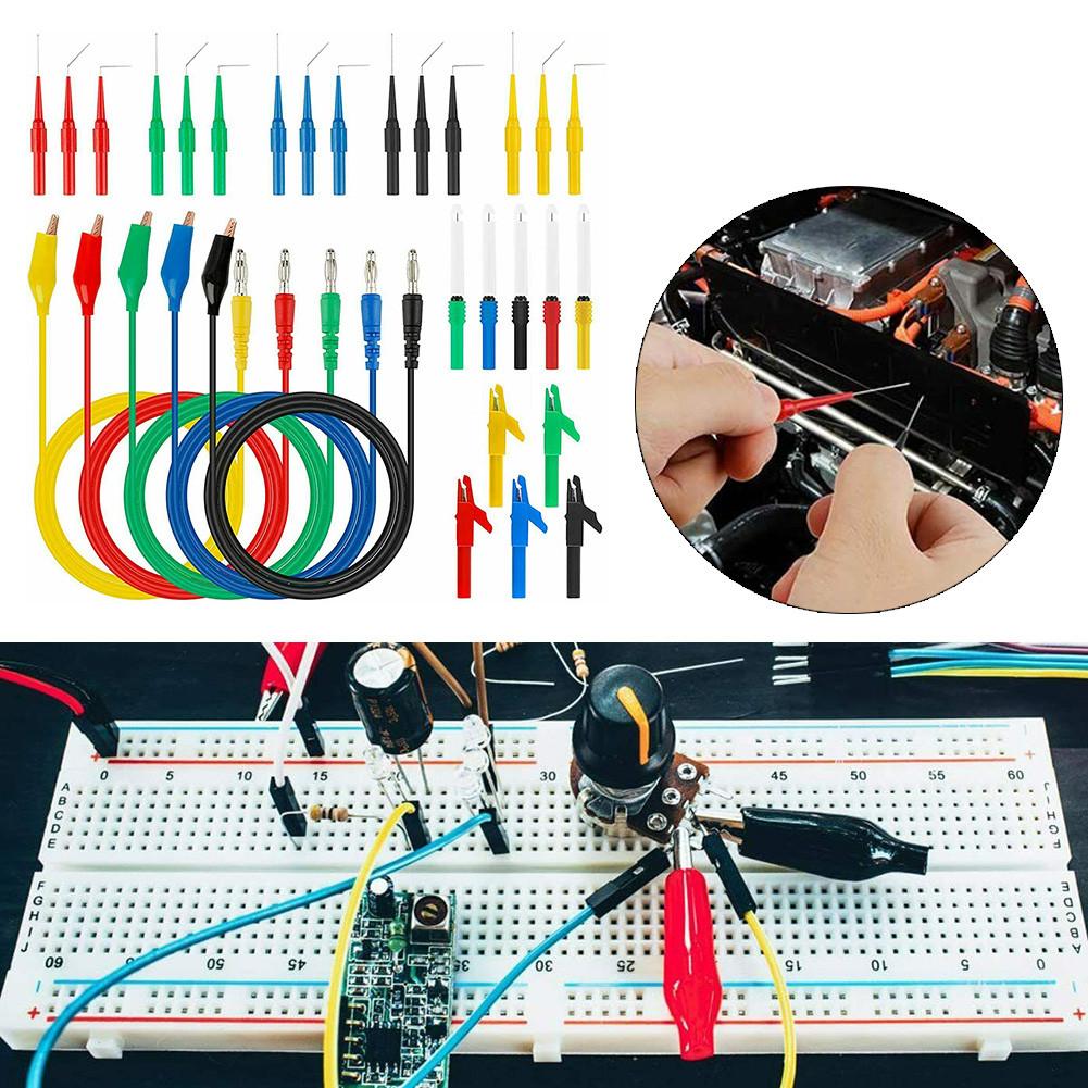 Compatible with Automotive Industrial HVAC Electrical Marine etc 30pcs Multimeter Test Leads Set Back Probe Kit China Mainland
Compatible with Automotive Industrial HVAC Electrical Marine etc 30pcs Multimeter Test Leads Set Back Probe Kit China Mainland