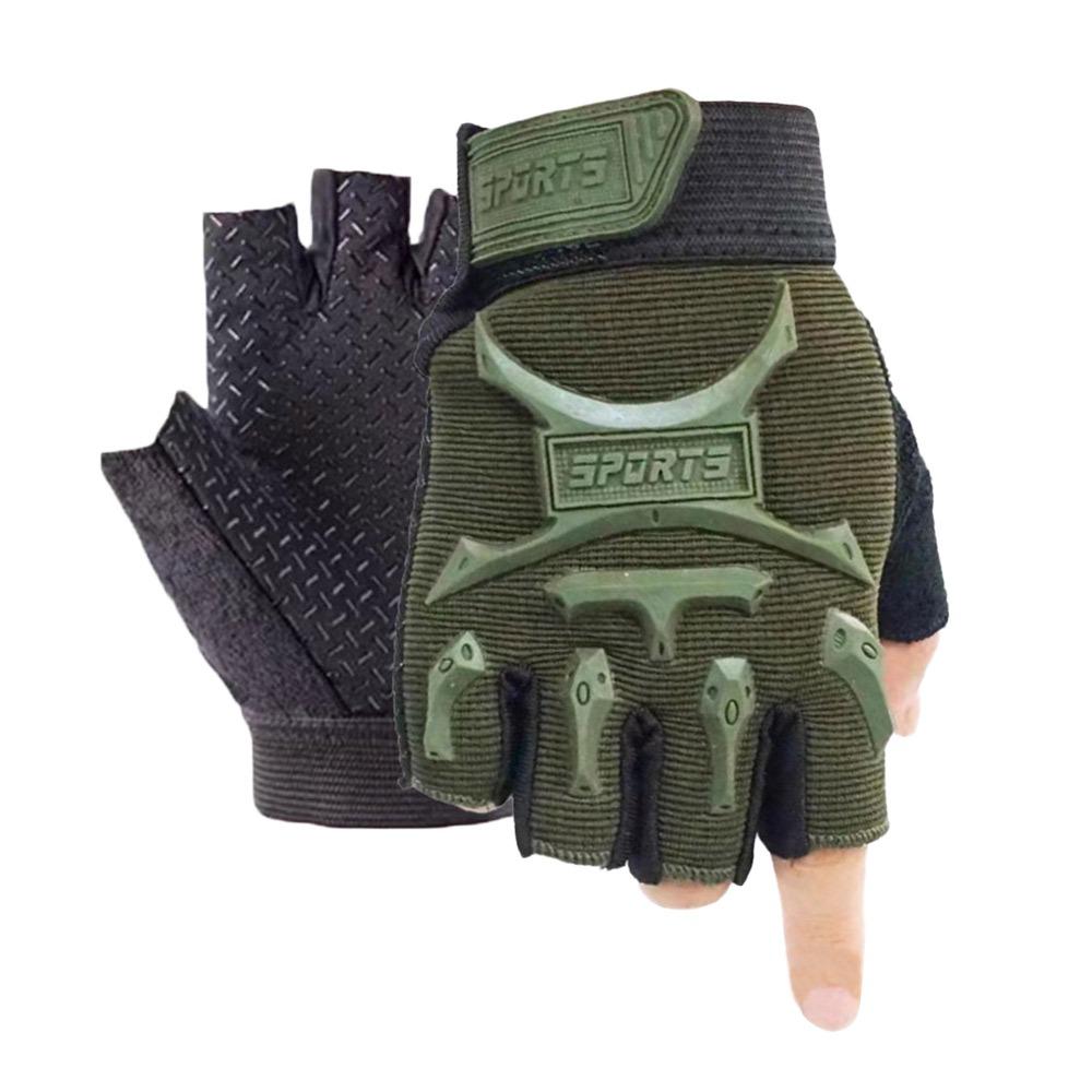Cute Fingerless Kids Sport Gloves Non-slip Elastic Cycling Mittens Windproof Breathable Children Bicycle Gloves for Boys Girls L зелений
Cute Fingerless Kids Sport Gloves Non-slip Elastic Cycling Mittens Windproof Breathable Children Bicycle Gloves for Boys Girls L зелений