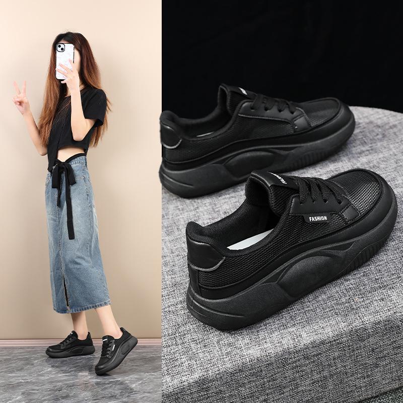 Light luxury 2025 summer large size mesh sports shoes women s flying weaving casual live broadcast physical running shoes versatile women s shoes 34 чёрный
Light luxury 2025 summer large size mesh sports shoes women s flying weaving casual live broadcast physical running shoes versatile women s shoes 34 чёрный