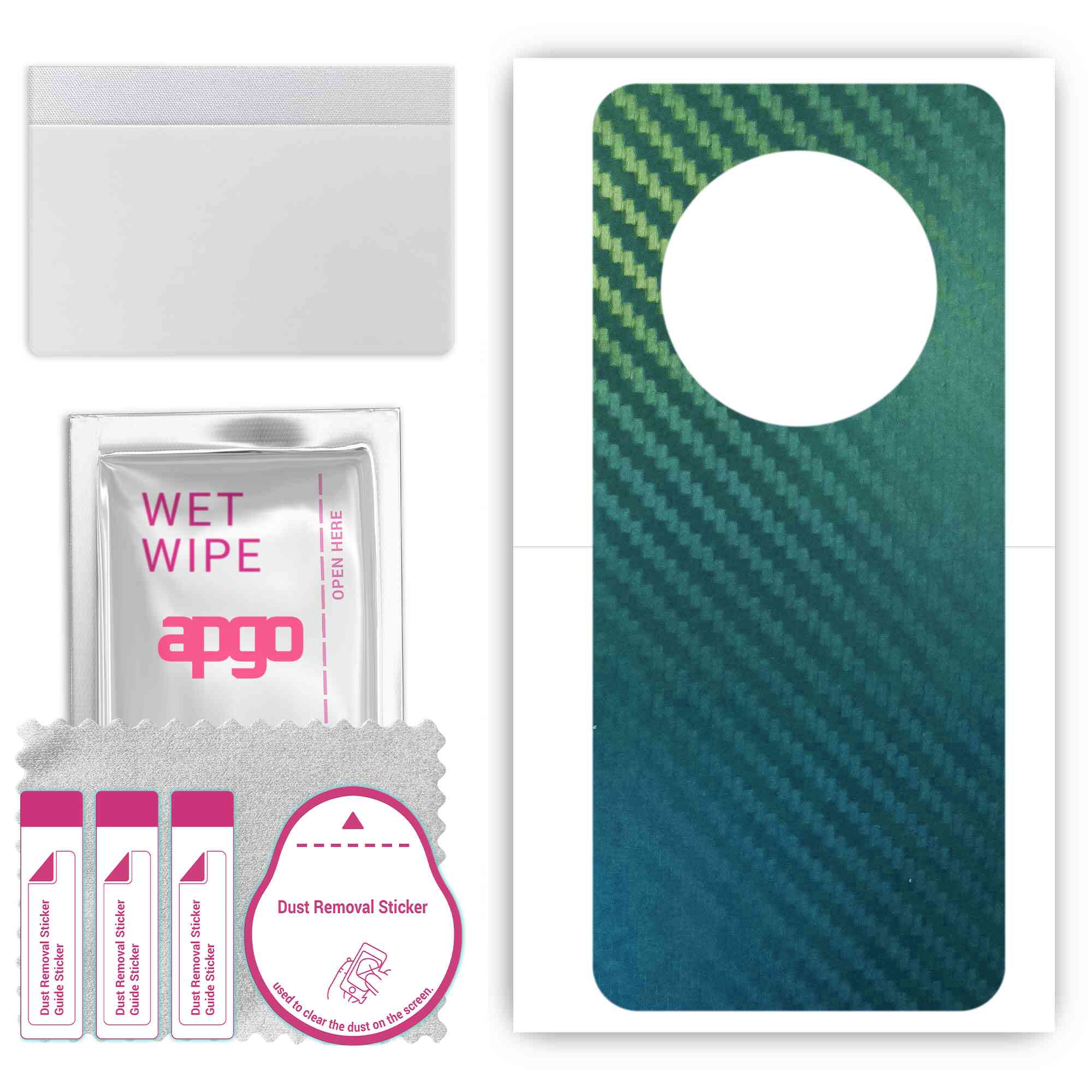 Apgo Protective Skin Sticker for the back compatible with Honor Magic3 Pro Plus, Wrap Film, Foil, Vinyl - Pattern Carbon Chameleon CAKA1
Apgo Protective Skin Sticker for the back compatible with Honor Magic3 Pro Plus, Wrap Film, Foil, Vinyl - Pattern Carbon Chameleon CAKA1