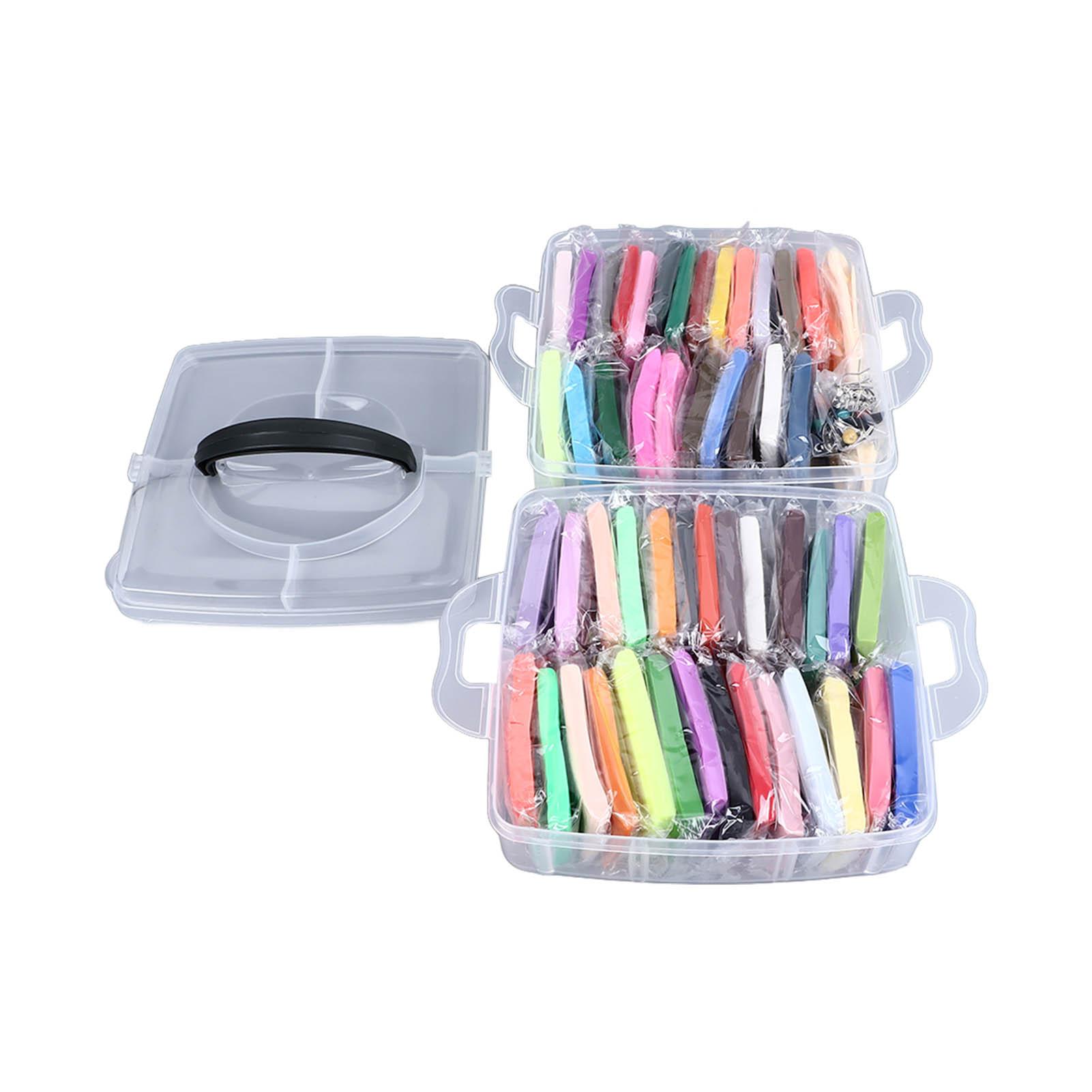 50 Colours Modelling Clay Set Soft Light Safe Easy To Mouldable Polymer Clay Set for Children Over
50 Colours Modelling Clay Set Soft Light Safe Easy To Mouldable Polymer Clay Set for Children Over