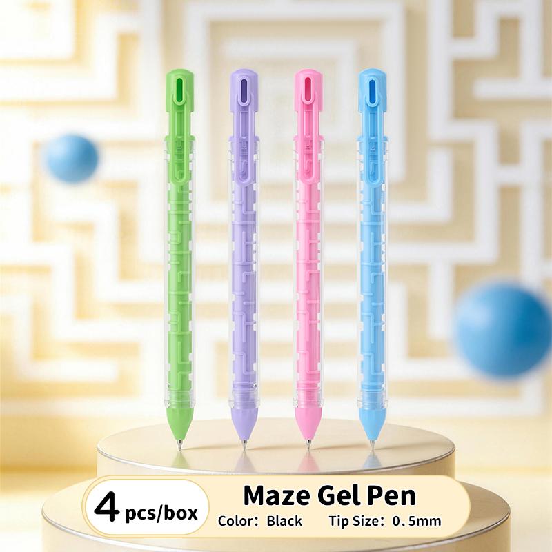 4Pcs Color Retractable Gel Pens 0.5mm Bullet Tip Transparent Barrel Anti-Slip Grip for Student Writing & Office Use black
4Pcs Color Retractable Gel Pens 0.5mm Bullet Tip Transparent Barrel Anti-Slip Grip for Student Writing & Office Use black