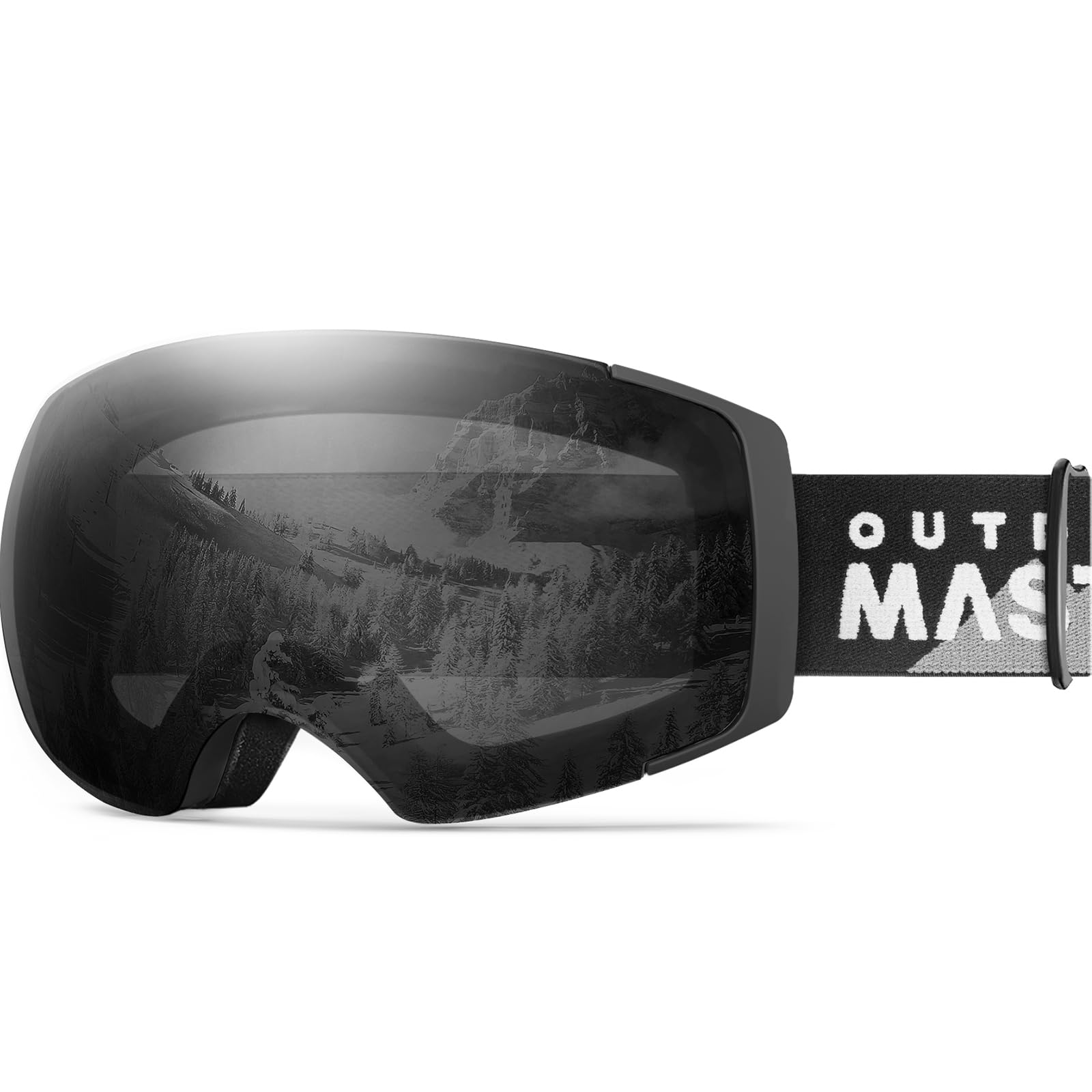 OutdoorMaster Лыжные очки с двухслойными магнитными линзами (Магнитные и сменные линзы), Широкий угол обзора 180°, защита от запотевания, совместимость с очками
OutdoorMaster Лыжные очки с двухслойными магнитными линзами (Магнитные и сменные линзы), Широкий угол обзора 180°, защита от запотевания, совместимость с очками