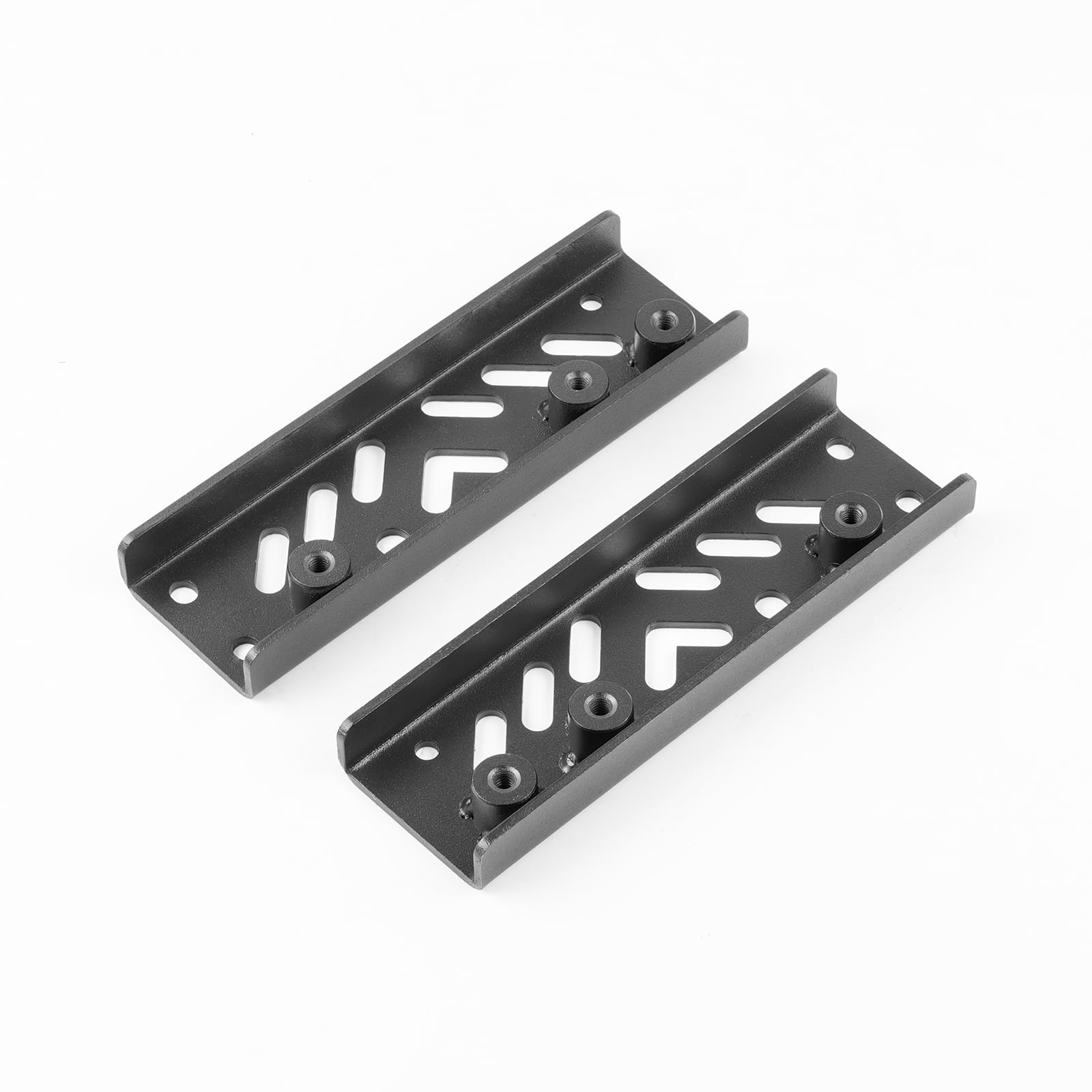 CODEM Motorcycle Rear Box Fitting, Adjustable Mounting Position, Compatible with Top Cases on the чёрный