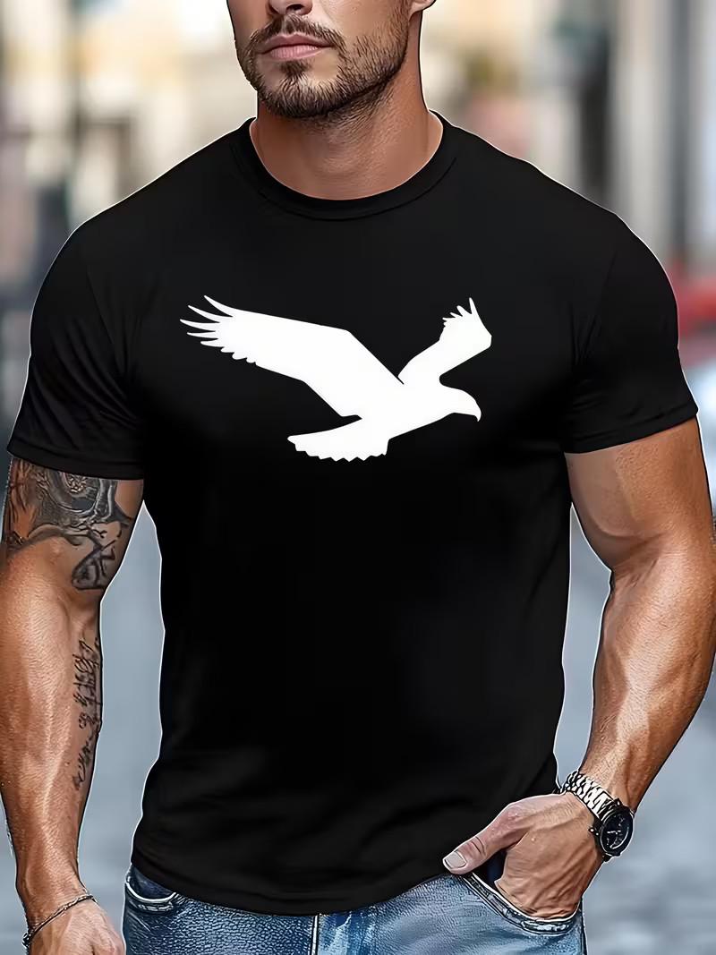 Men s Eagle Graphic T Shirt Casual Outdoor Sports Crew Neck Summer Tee Top 5XL різнокольоровий
Men s Eagle Graphic T Shirt Casual Outdoor Sports Crew Neck Summer Tee Top 5XL різнокольоровий